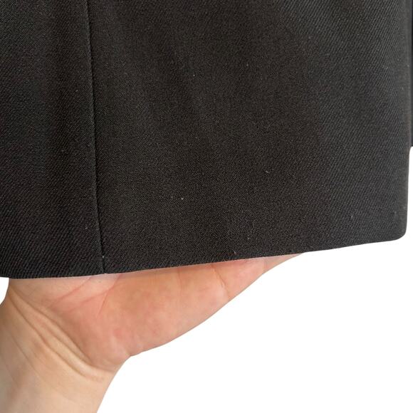 Vintage Levis Black Blazer Women Sz Medium 80s Single Breasted Dacron Polyester - Picture 8 of 16